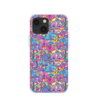 Lavender Wonderland iPhone 13 Mini Case