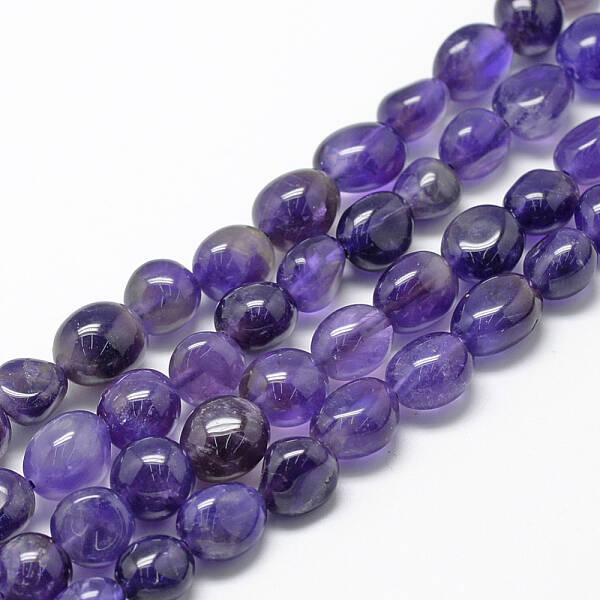 Natural Amethyst Beads Strands