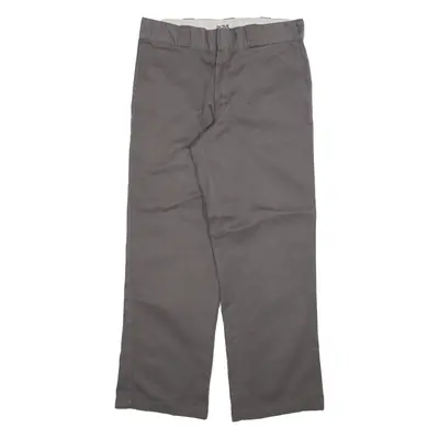 DICKIES 874 Workwear Mens Trousers Grey Regular Straight W30 L29