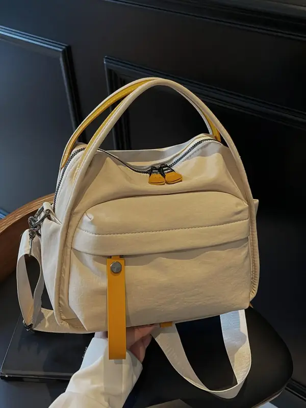 Women's Lightweight Casual Bag, Cute Handbag, Fashion Shoulder Crossbody Bag, Suitable for Daily Office School Use