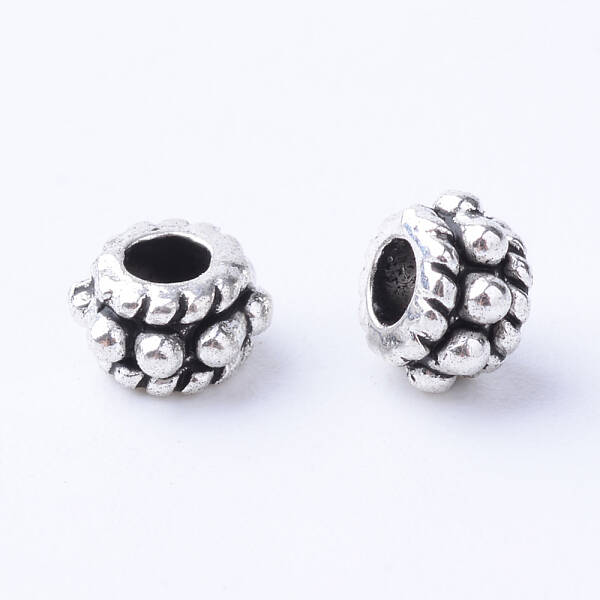 Tibetan Style Alloy Spacer Beads
