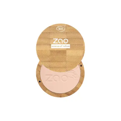 Zao Make Up Compact Powder, 304 Cappuccino (9 G)