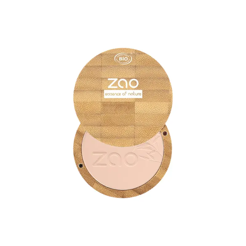 Zao Make Up Compact Powder, 304 Cappuccino (9 G)