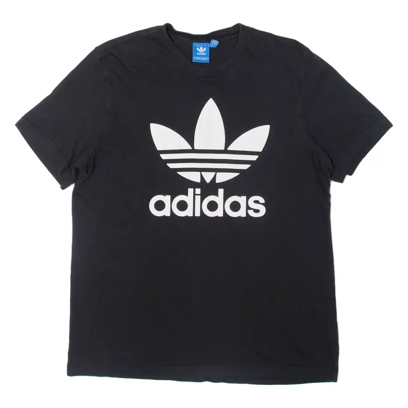 ADIDAS Mens T-Shirt Black L