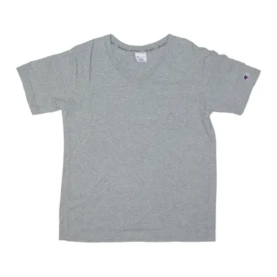 CHAMPION T-Shirt Grey Short Sleeve Mens M