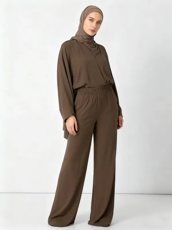 Women's Loose Fit Long Pants, Breathable Linen Fabric, All Season Comfortable Casual Wear, Daily Use & Versatile Design