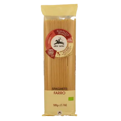 Alce nero spa Organic Farro Spaghetti Alce Nero 500g