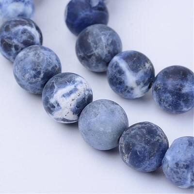 Natural Sodalite Beads Strands