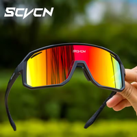 SCVCN Cycling Glasses Bike Mountain Bicycle Hiking Camping Golf UV400 Sunglasses Sport Protection Glasses for Men Women Baseb...