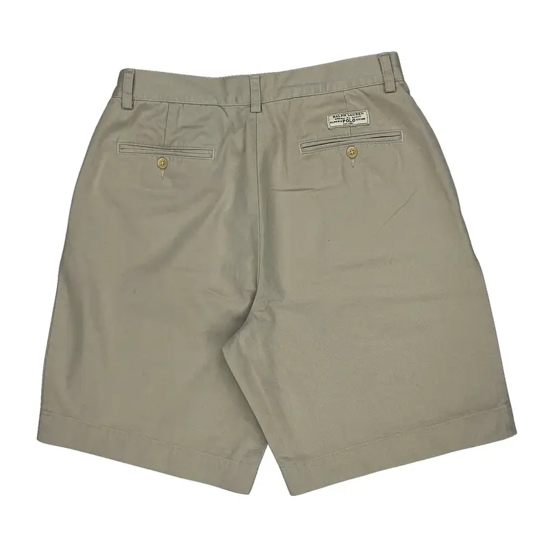 Polo By Ralph Lauren Chino Shorts - 30W 10L Beige Cotton | Size: 30″ waist
