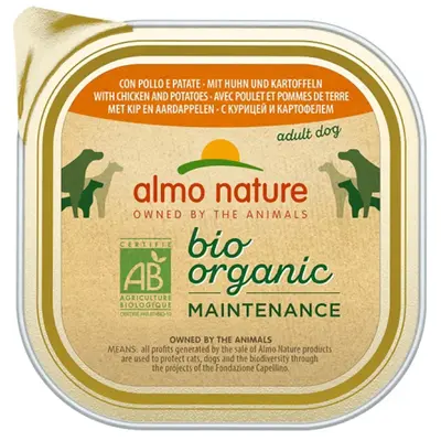 Almo nature Daily Menu Bio with Chicken and Potatoes - 300GR