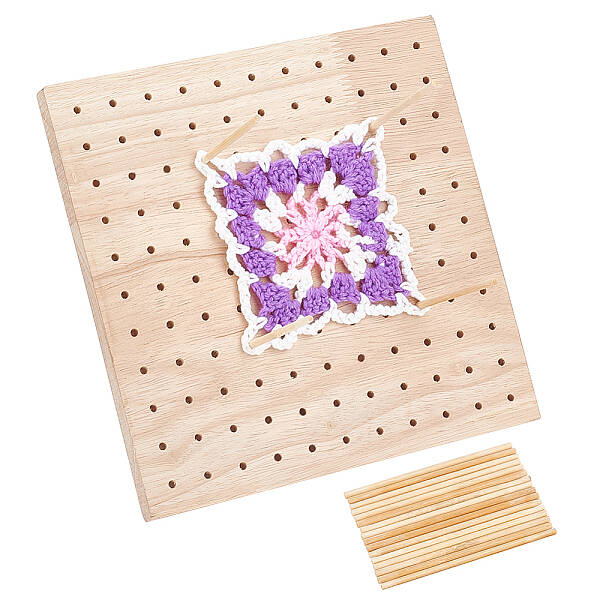 Rubber Wood Crochet Blocking Board