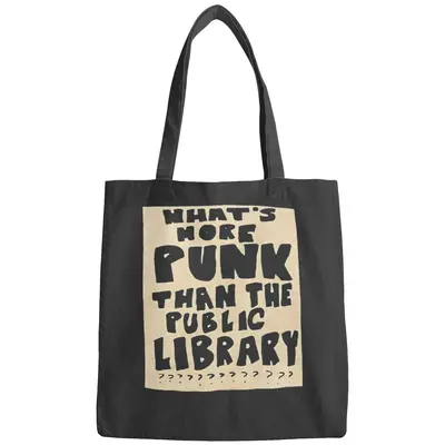 What’s-more-punk-than-the-public-library Librarian Bags