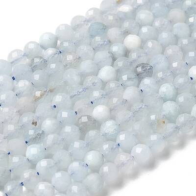 Natural Aquamarine Beads Strands
