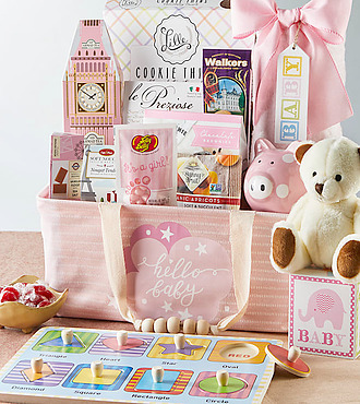 Girl Bundle of Joy Gift Basket - FedEx