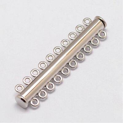 Alloy Magnetic Slide Lock Clasps