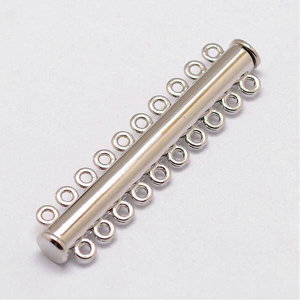 Alloy Magnetic Slide Lock Clasps