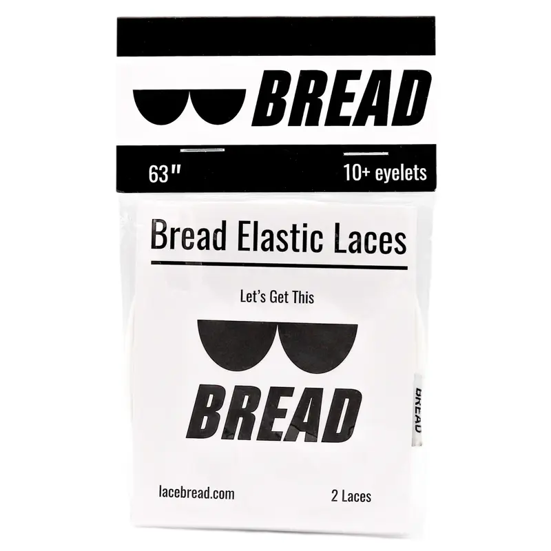 XTRA STRETCH BREAD ELASTIC LACES - Comfort, Style, Convenience: Tie Once, Slip On – Stretch Shoelaces That Look Real for Sn...
