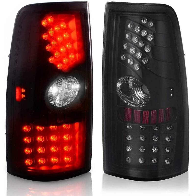 YITAMOTOR® 1999-2006 Chevy Silverado / 99-03 GMC Sierra LED Tail Light Assembly Tail Lamps