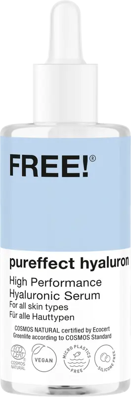 Free! organics High Performance Hyaluronic Serum 30 ml