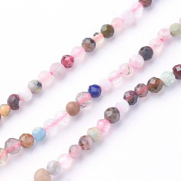 Natural Mixed Gemstone Beads Strands