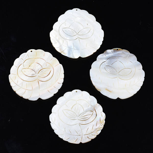 Natural Freshwater Shell Big Pendants