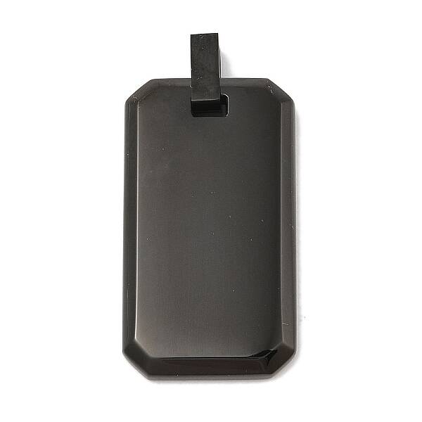 304 Stainless Steel Stamping Blank Tag Pendants