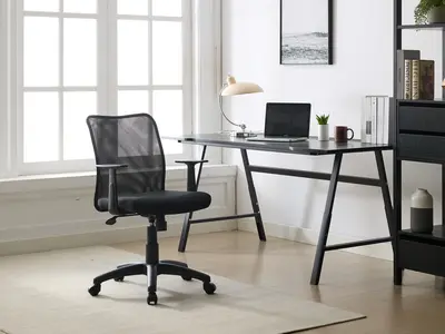 Mesh Minimalist Office Chair with Wheels - Ergonomic Desk Chair for Home and Office herman miller  gaming  chair coronation  ...