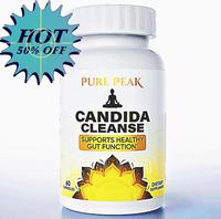 Natural Candida Cleanse & Gut Health Support | Digestive Wellness | 60 Capsule Supplement