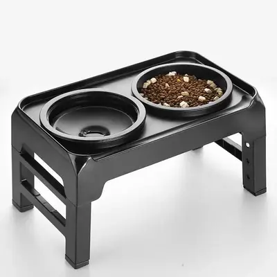 Liftable Pet Feeding Bowl, 2-in-1 Slow Feeding Elevated Dog Bowl, Anti Spill Pet Feeder, Pet Feeding Supplies For Cat & Dog, ...