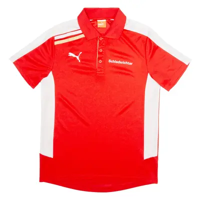 PUMA Mens Polo Shirt Red M