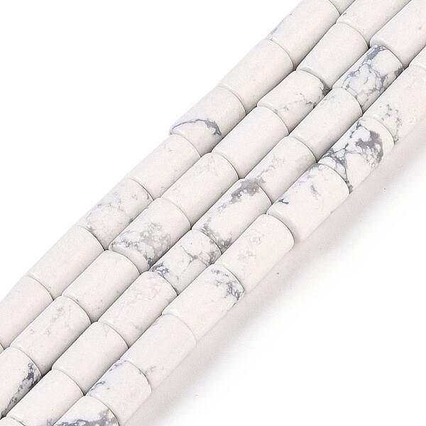 Natural Howlite Beads Strands