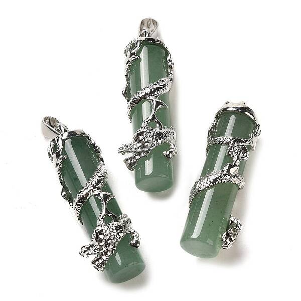 Natural Green Aventurine Pendants