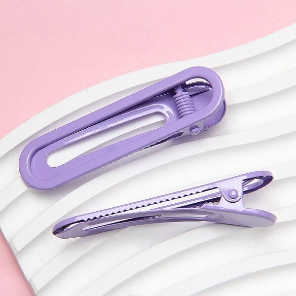 Iron Alligator Hair Clips