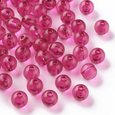 Transparent Acrylic Beads