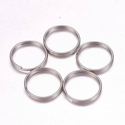 Tarnish Resistant 304 Stainless Steel Split Rings