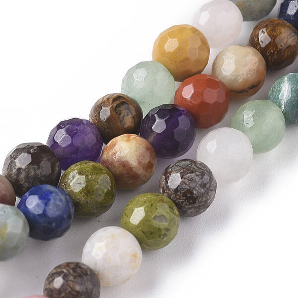 Natural Mixed Gemstone Beads Strands
