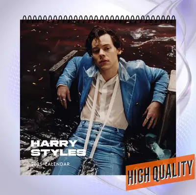 Harry Sty 2025 Wall Calendar – Iconic Celebrity Photos, Perfect For Fans