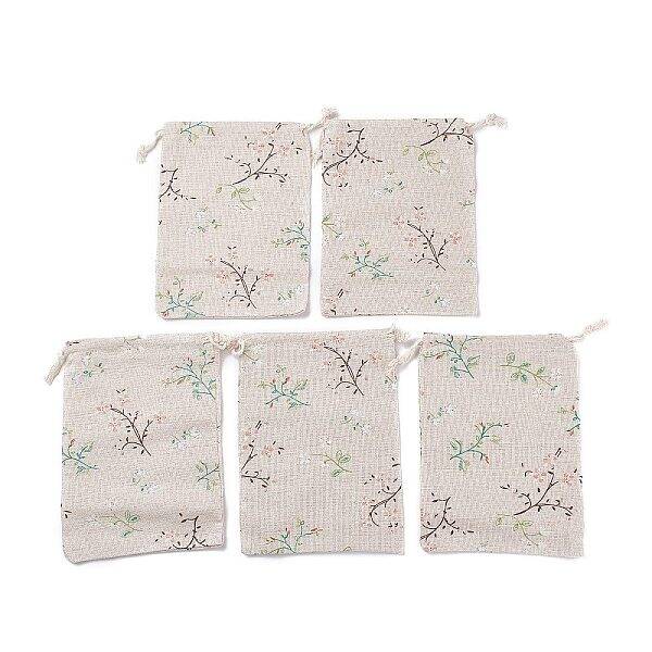 Cotton Packing Pouches Drawstring Bags