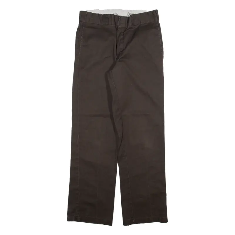 DICKIES 874 Workwear Mens Trousers Grey Regular Straight W30 L30