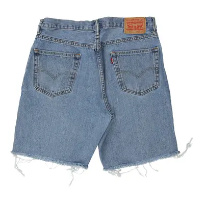 550 Levis Denim Shorts - 34W 9L Blue Cotton