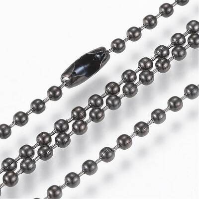 304 Stainless Steel Ball Chain Necklace