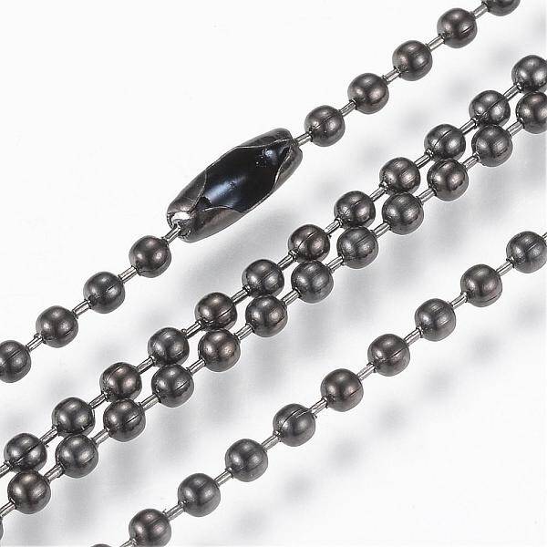 304 Stainless Steel Ball Chain Necklace