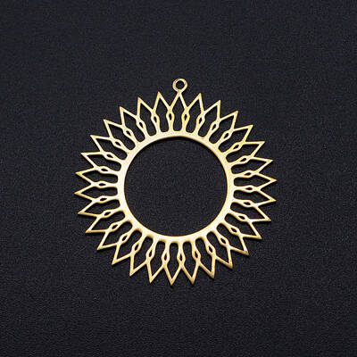 201 Stainless Steel Filigree Charms