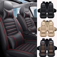 Arespark Car Seat Covers For 5 Seats, Full Set Universal Seat Covers for Cars, Waterproof PU Leather Auto Seat Protectors wit...