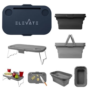 20 Customized Collapsible Picnic Basket Cooler - Multipurpose & ...