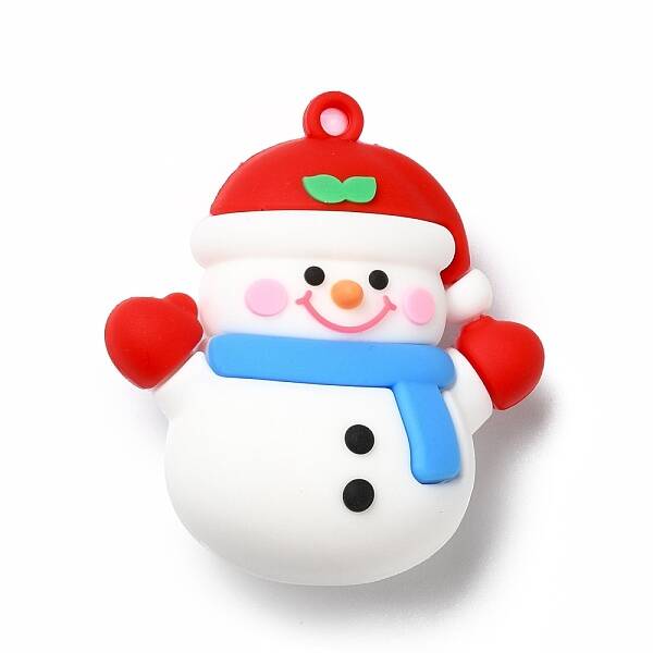 Christmas PVC Plastic Pendants