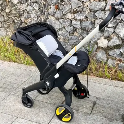 Basket Stroller High-view stroller Easy crossing/movement Five-point seat belts, two-way switching Extremely fast storage to ...