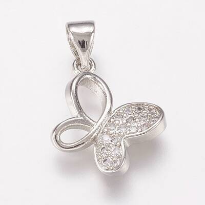 Brass Cubic Zirconia Pendants