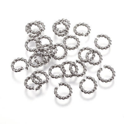 Tarnish Resistant 304 Stainless Steel Jump Rings